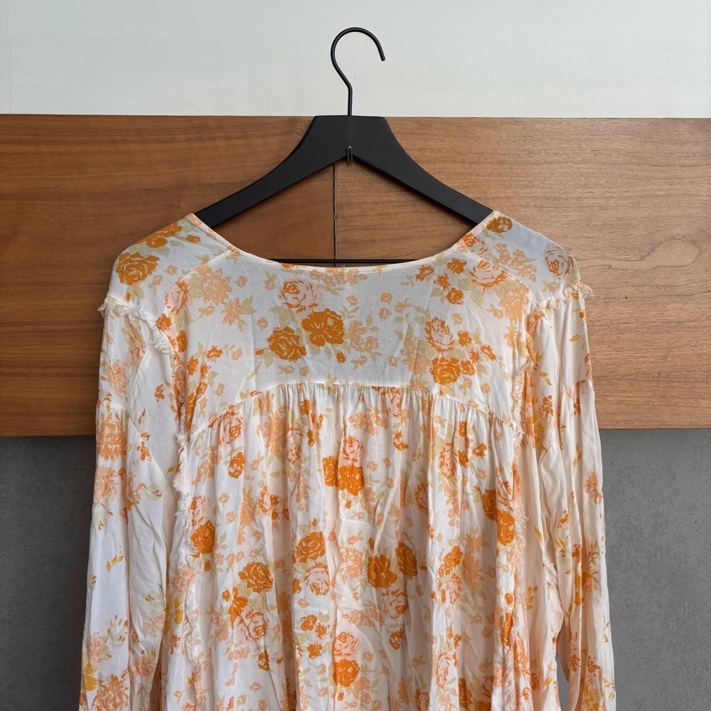 Free People Loretta Printed Tunic Top, Size M - Picture 13 of 15